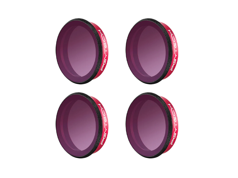 PGYTECH OSMO Action Filter 4 Set (NDPL 8, 16, 32, 64)(Professional)